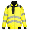 Portwest 302Y - PW3 Hi-Vis 3-in-1 Pilot Jacket Jaune/Noir