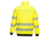 Portwest 302Y - PW3 Hi-Vis 3-in-1 Pilot Jacket Jaune/Noir