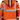 VIZWELL VW177O Softshell-Jacke Orange / Marine