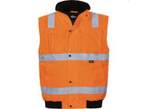 VIZWELL VW60CO Pilot-Jacket 2 in 1  Fluo Orange