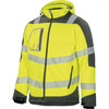 Vizwell VW268Y Veste softshell d hiver Jaune/Gris