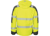 Vizwell VW268Y Veste softshell d hiver Jaune/Gris