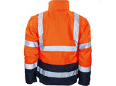 VIZWELL VW60CBO Pilot-Jas 2 in 1  Orange / Marine - 6XL